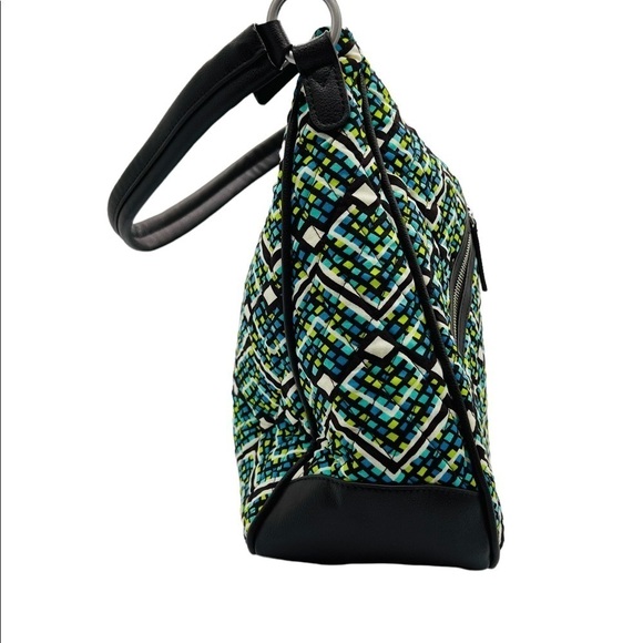 VERA BRADLEY WOMENS VIVIAN HOBO BAG IN RAINFOREST COLORS NWT - Picture 5 of 16